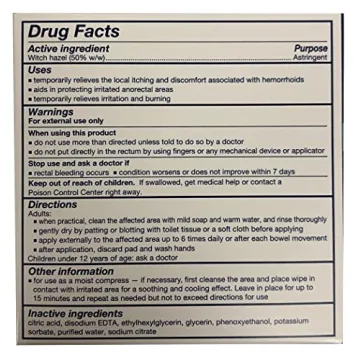 Tucks Medicated Pads for Postpartum Relief - 40 Count