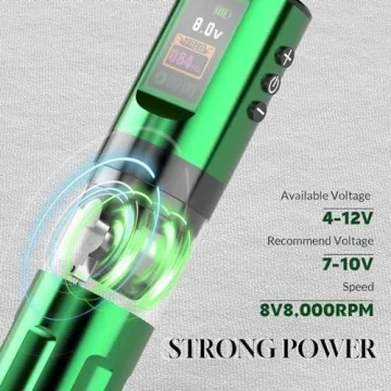 Wormhole Wireless Tattoo Machine Kit for Professionals