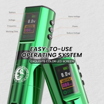 Wormhole Wireless Tattoo Machine Kit for Professionals