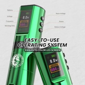 Wormhole Wireless Tattoo Machine Kit for Professionals