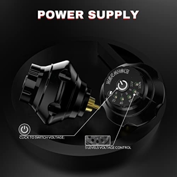 Wormhole Wireless Tattoo Machine Kit for Professionals