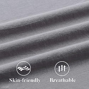 ZWJD 26x26 Pillow Covers Chic Cotton Set of 2