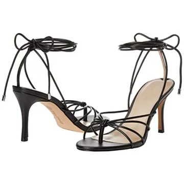 The Drop Women's Lace-Up Heeled Sandals - Style & Comfort