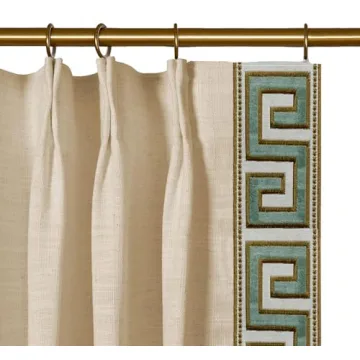 DotheDrape Blackout Linen Curtains for Elegant Home Decor