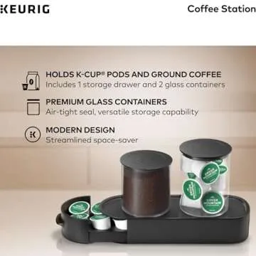 Keurig K-Cup Pod Storage Unit for Ground Coffee