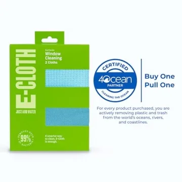 E-Cloth Window Cleaner Kit for Streak-Free Glass Cleaning