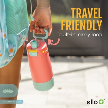 Ello Kids Colby 12oz Stainless Steel Insulated Bottle