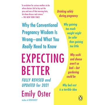 Cribsheet & Expecting Better 2 Books Collection Set By Emily Oster