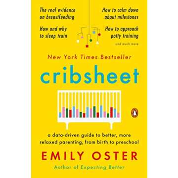 Cribsheet & Expecting Better 2 Books Collection Set By Emily Oster