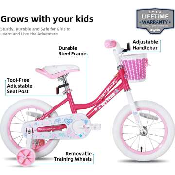 JOYSTAR Children’s Bicycle with Training Wheels