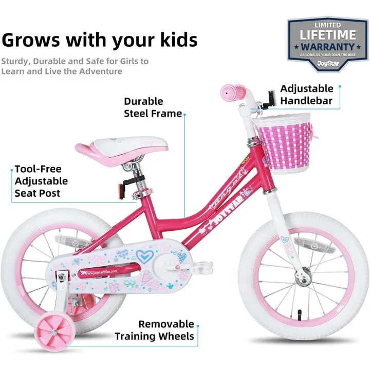 JOYSTAR Children’s Bicycle with Training Wheels