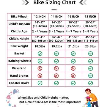 JOYSTAR Children’s Bicycle with Training Wheels