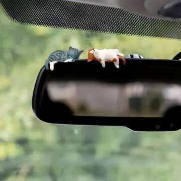 Cute Cat Car Accessories Set for Dashboard Decorations