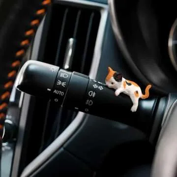 Cute Cat Car Accessories Set for Dashboard Decorations