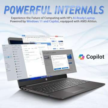 HP 15 FHD Business UltraBook Laptop - 16GB RAM & AMD Power