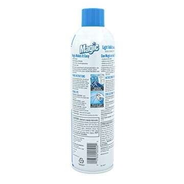 Magic Sizing Spray Light Body – No Flaking or Clogging! Light Ironing Spray – 20oz Wrinkle Iron ...