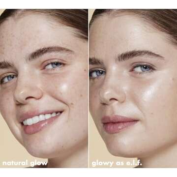 e.l.f. Halo Glow Liquid Filter, Complexion Booster For A Glowing, Soft-Focus Look, Infused With Hyaluronic Acid, Vegan & Cruelty-Free, 0.5 Fair