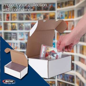 BCW Graded Card Storage Box - Durable & Versatile