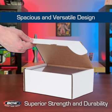 BCW Graded Card Storage Box - Durable & Versatile