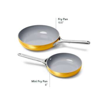 Caraway Nonstick Frying Pan - Safe & Stylish Kitchen Must-Have