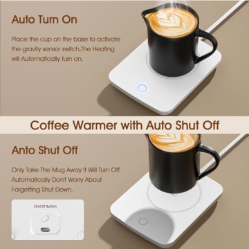 Misby Mug Warmer for Desk Use Keeps Beverages Warm