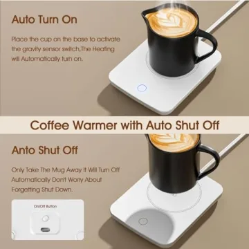 Misby Mug Warmer for Desk Use Keeps Beverages Warm