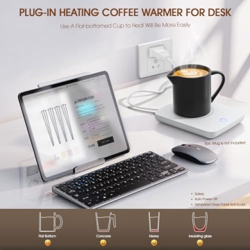 Misby Mug Warmer for Desk Use Keeps Beverages Warm