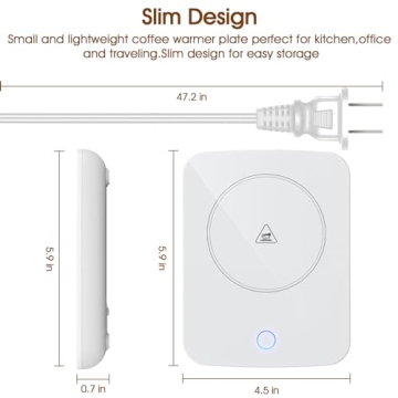 Misby Mug Warmer for Desk Use Keeps Beverages Warm