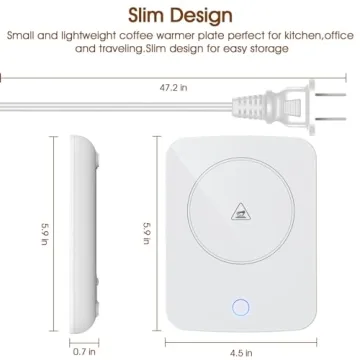 Misby Mug Warmer for Desk Use Keeps Beverages Warm