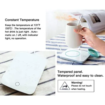 Misby Mug Warmer for Desk Use Keeps Beverages Warm