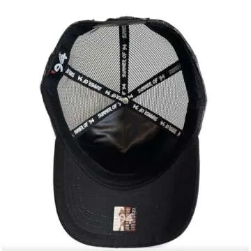 Summer Of "94 - Season 1 - Premium Unisex Adjustable Snapback Mesh Trucker Hat (US, Alpha, One Size, Cerberus - Bipolar)