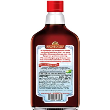 Keto-Friendly Original Maple Syrup - No Sugar Added 13 Fl oz