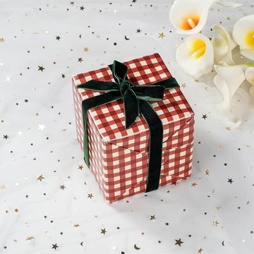 IBEEDOW 3 Rolls Velvet Ribbon Set - Enhance Your Holiday Projects