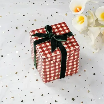 IBEEDOW 3 Rolls Velvet Ribbon Set - Enhance Your Holiday Projects