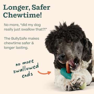 WOOF BullySafe - Bully Stick Holder - Durable Dog Chew Holder for Safe, Long-Lasting Play - Easy to ...