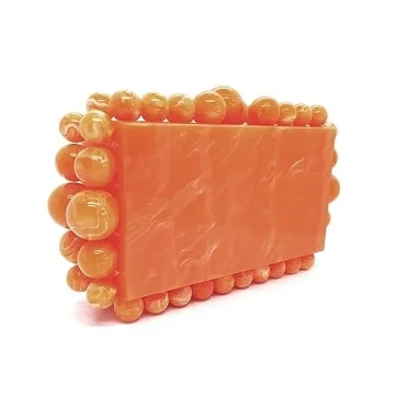 CUXVA Stylish Acrylic Clutch Purse for Elegant Occasions