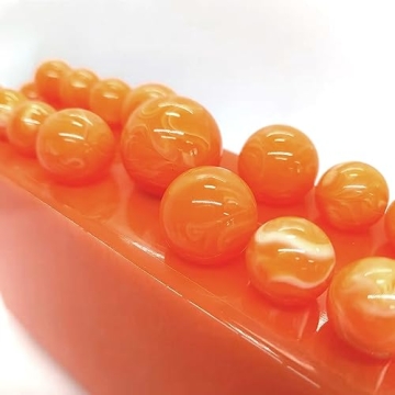 CUXVA Stylish Acrylic Clutch Purse for Elegant Occasions