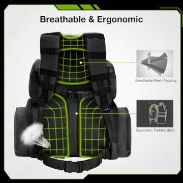 Discover the TideWe Tactical Range Backpack Bag for Guns and Ammo