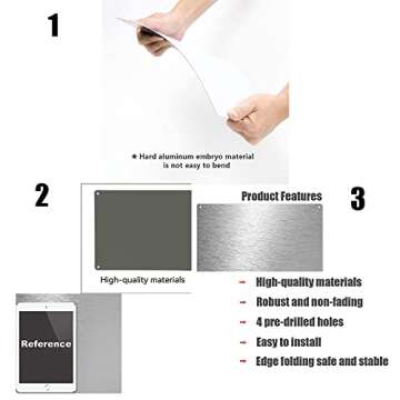 Retro Style Homesteading Knowledge Metal Sign Plaque Infographic Poster Wall Art For Club Home Cafe ...