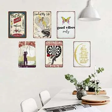 Retro Style Homesteading Knowledge Metal Sign Plaque Infographic Poster Wall Art For Club Home Cafe Living Room Bedroom Garden Office Guide Reference Chart Decor 8x12Inches