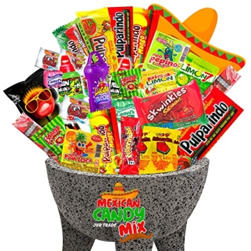 Mexican Candy Mix Assortment Snack - 42 Count of Spicy, Sweet, and Sour Delights from JVR TRADE