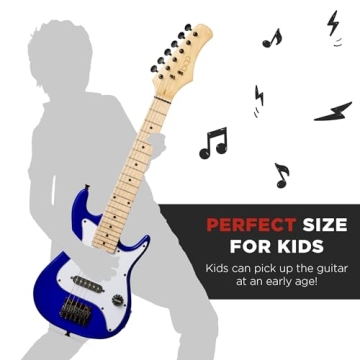 Kids Electric Guitar Beginner Kit with Amp and Accessories