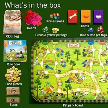 Logic Roots Pet Me Multiplication and Division Game - Fun Math Board Game for 5 - 9 Year Olds, Easy ...