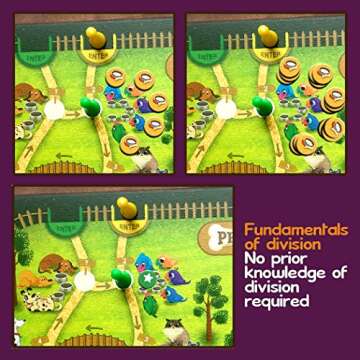 Logic Roots Pet Me Multiplication and Division Game - Fun Math Board Game for 5 - 9 Year Olds, Easy Start STEM Toy, Perfect Educational Gift for Kids (Girls & Boys), Homeschoolers, Grade 1 and Up