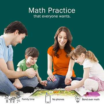 Logic Roots Pet Me Multiplication and Division Game - Fun Math Board Game for 5 - 9 Year Olds, Easy Start STEM Toy, Perfect Educational Gift for Kids (Girls & Boys), Homeschoolers, Grade 1 and Up