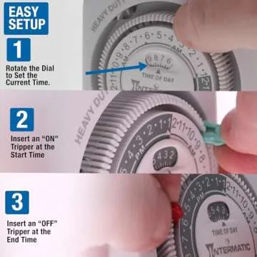 TN311 Indoor Mechanical Plug-in Timer - Efficient Home Control