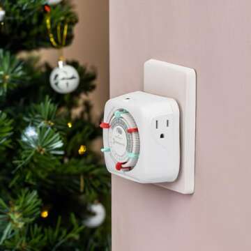 TN311 Indoor Mechanical Plug-in Timer - Efficient Home Control