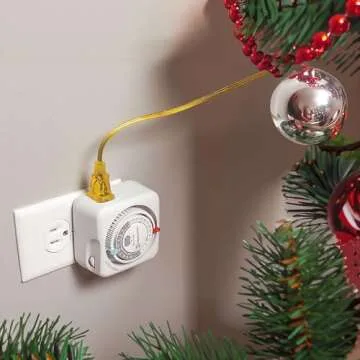 TN311 Indoor Mechanical Plug-in Timer - Efficient Home Control