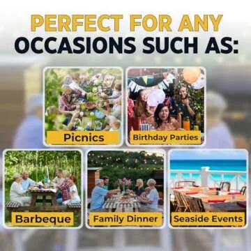 RNOONY Vinyl Fitted Picnic Table Cover with Bench Covers and Bag, 6ft Outdoor Waterproof Windproof Tablecloth with Elastic Edges. Camping RV Gear Campers Must Have 72x30 Inches 4 Pcs Set (Black)