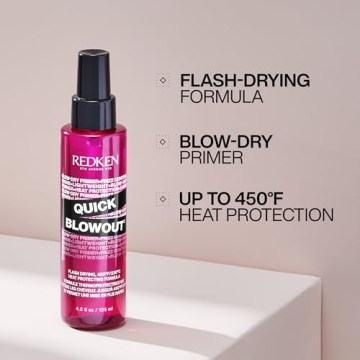 Redken Quick Blowout Heat Protectant Spray for All Hair Types